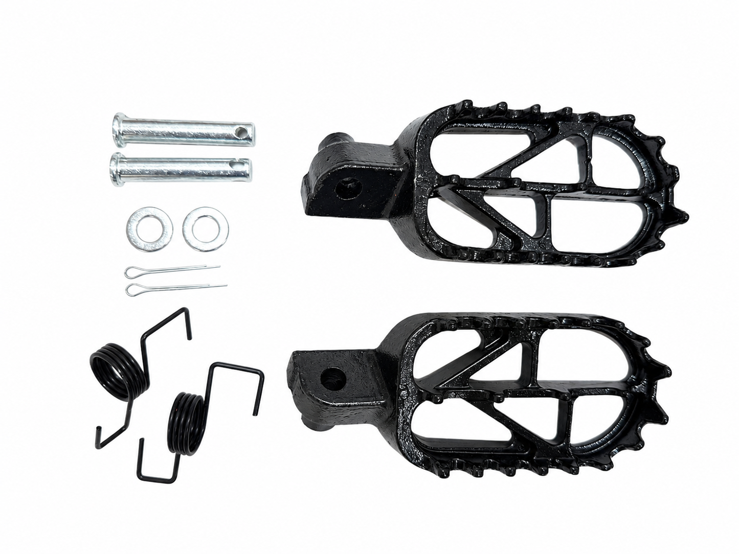Heavy Duty Chromoly Steel Footpeg Kit