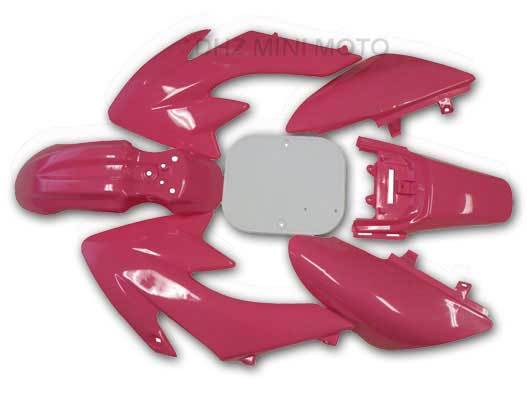 CRF50 7 Pieces Pink Colored Plastic Kit