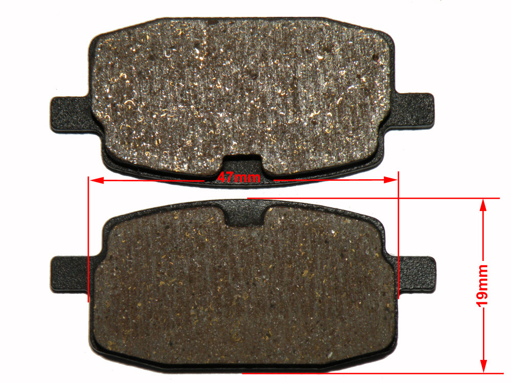 PitsterPro Rear Brake Pads