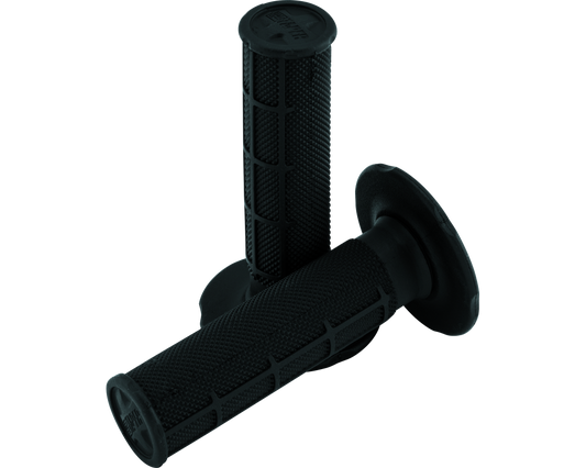 Pro Taper Single Density Half Waffle Grips (Black)