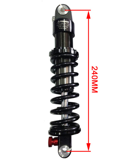 Fastace Rear Shock Model BS-22AR-240L, 200lbs