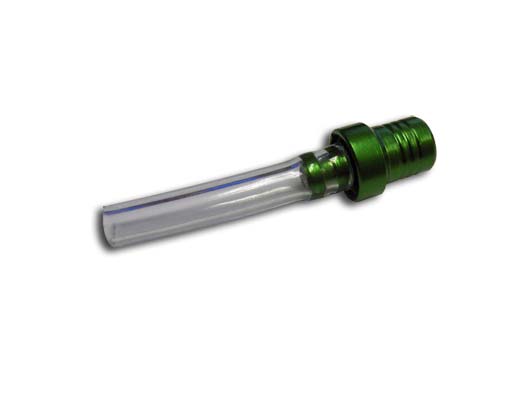 Alloy Petrol Cap Breather (Green)