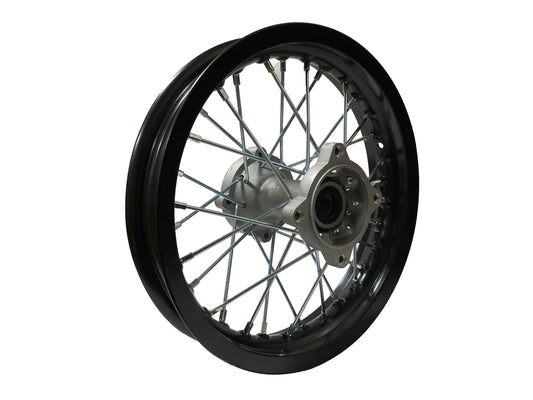 Alloy 12" Rear Rim 1.85 wide, 15mm Axle Hub