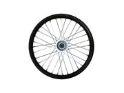17" Front, 15mm Axle Hub, HD Black Alloy Rim (1.6 x 17)