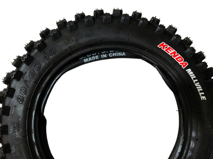 Kenda Millville II 10" Tyre with Tube (80/100 - 10 42J)