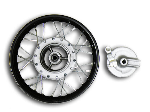 10" Rear Drum Brake Wheel, Drum Brake Kit, Fit PitsterPro XJR SS