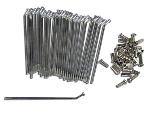 HD 12" Rear Wheel Spokes & Nuts 32/Set 12.8cm Long