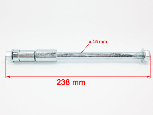 HD 15mm / 238mm Wheel Axle with 3 Spacers