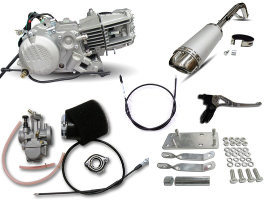 Honda Postie CT110 190 Engine  Conversion Kit, Electric Start, 5 Speed