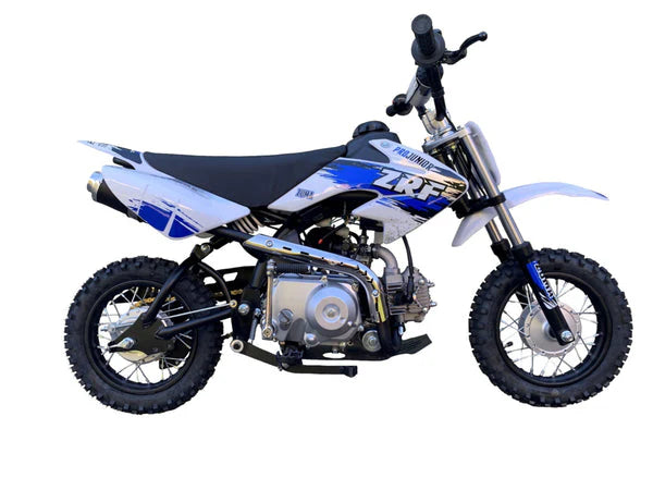 ZRF70 Pro Junior 70cc 4 Stroke Semi Auto E-Start Off-Road Mini Bike