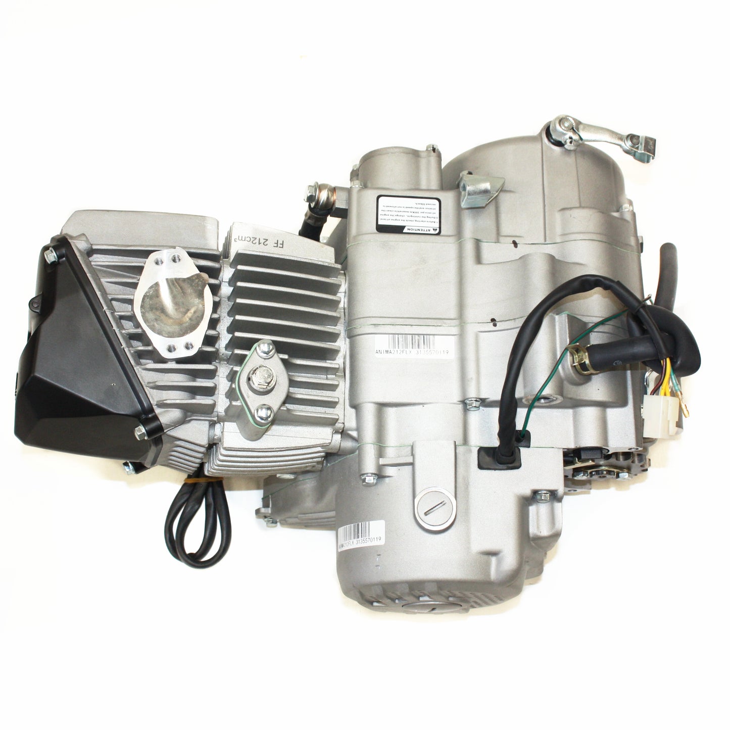 Zongshen 190cc V.2 Engine, 4 Valve, 5 Speed E-Starter