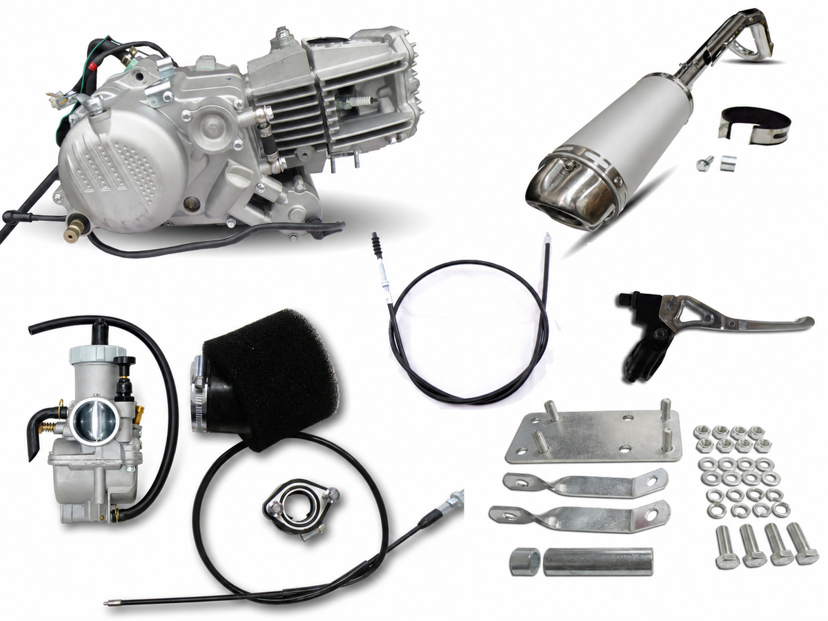 ZS 212 POSTIE KIT WITH PE 28 CARBURETOR