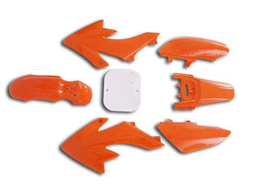 CRF50 7 Pieces Orange Colored Plastic Kit