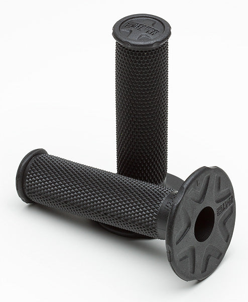 Pro Taper MX Single Density Full Diamond Grips, Soft Compound (Black)