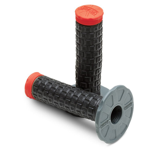 Pro Taper MX Pillow Top Light Grips, Tri-Density (Red)