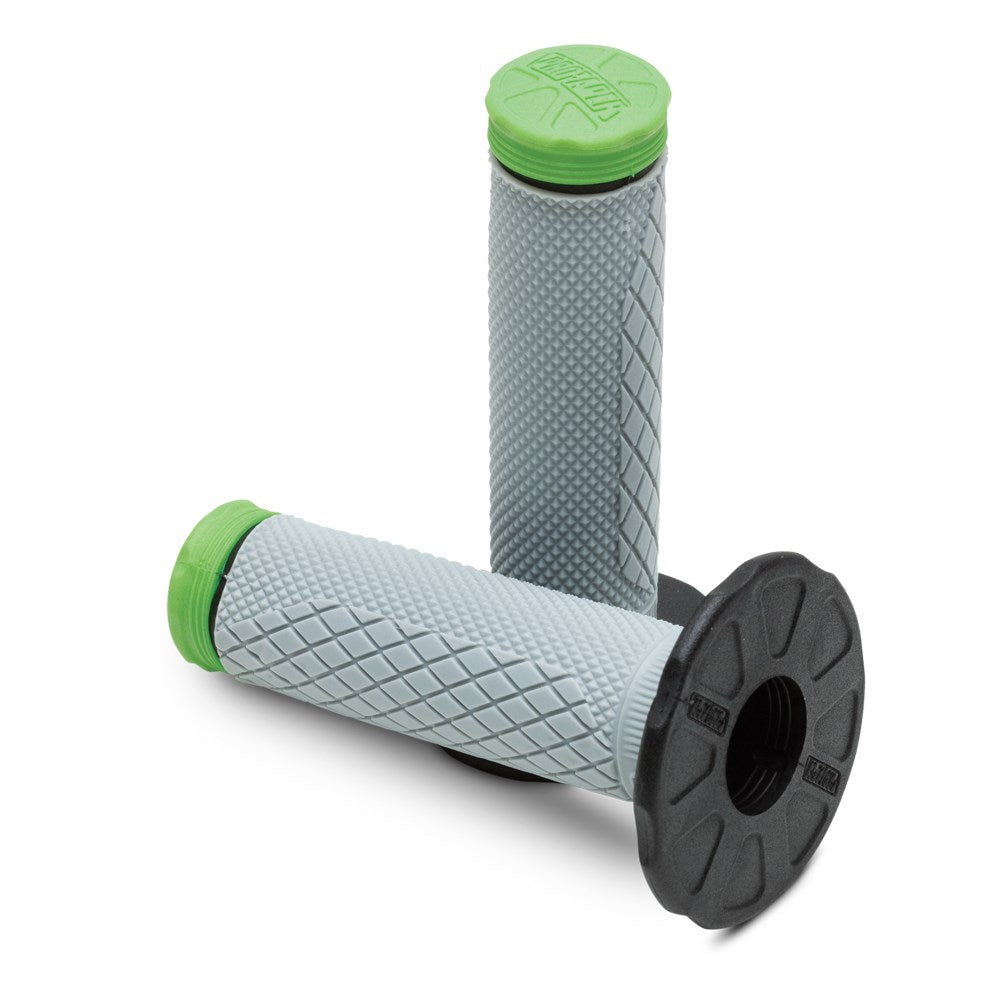 Pro Taper MX Full Diamond Grips, Tri-Density (Green)