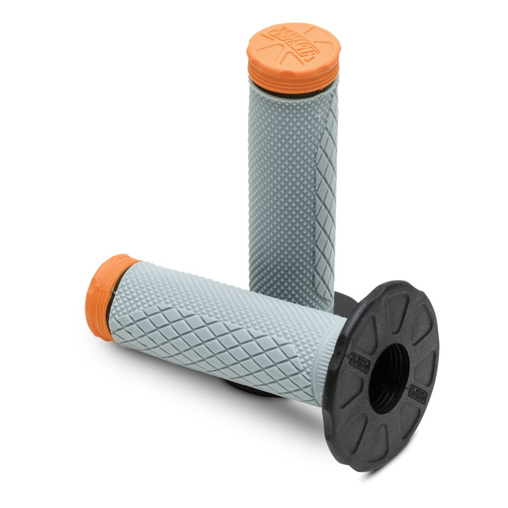 Pro Taper MX Full Diamond Grips, Tri-Density (Orange)