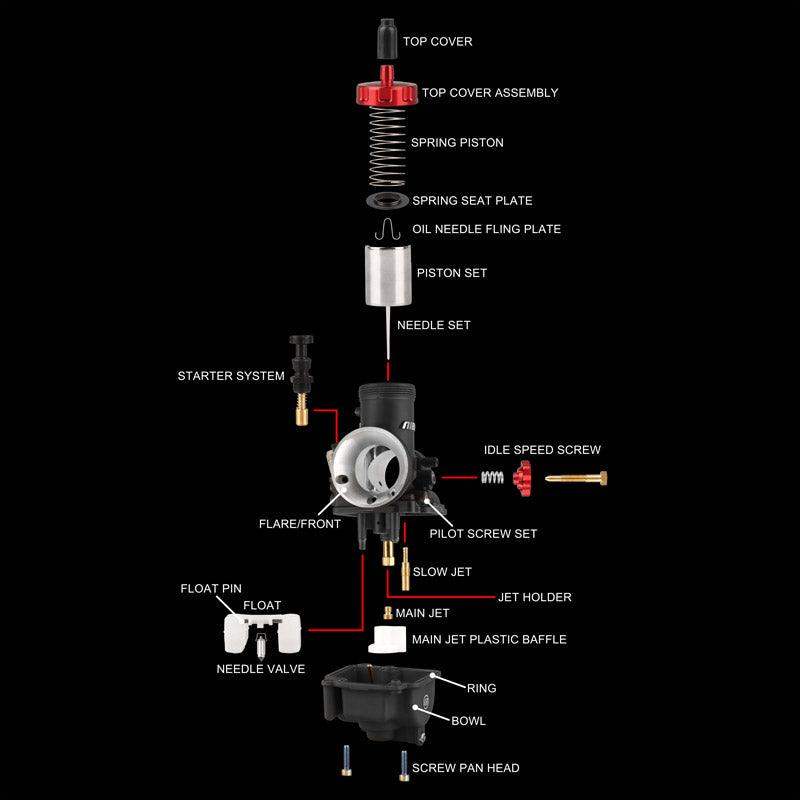 NIBBI Racing PE 26mm Carburetor 150cc-200cc