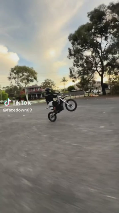 DHZ 5000E 5000W Electric Off-Road Dirt Bike, 72V 30Ah