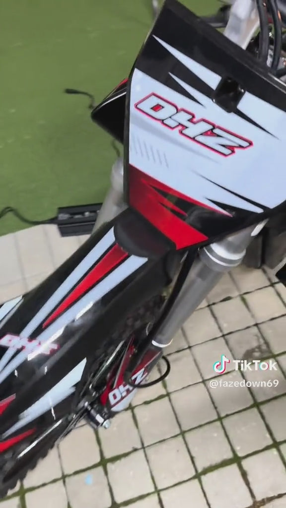 Assemble a DHZ 5000E Elecrtric Dirt Bike