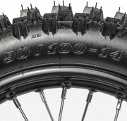 14" Rear Complete Wheel, Fit 15mm Axle