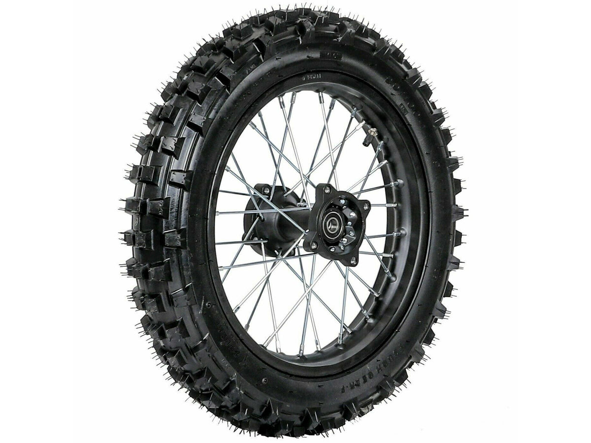 14" Rear Complete Wheel, Fit 15mm Axle