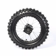 12" Rear Complete Wheel, Fit 15mm Axle