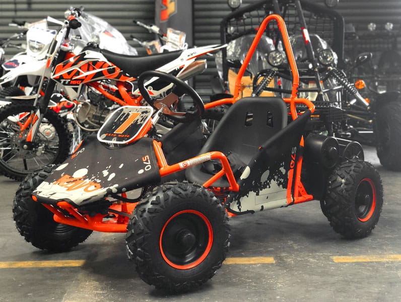 Kayo S70 Kids Buggy, Go Kart 79cc Fully Automatic